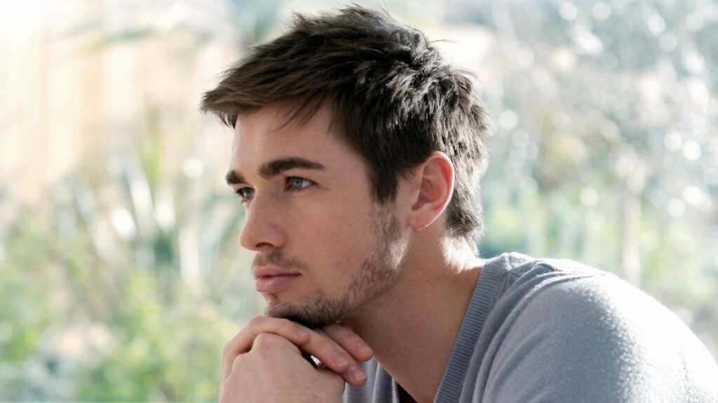 Man reflecting, representing erection anxiety and Google search frustrations
